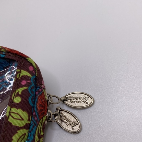 Debra Valencia | Floral ID Wallet Coin Purse Adjustable Crossbody Strap Travel - Picture 8 of 14